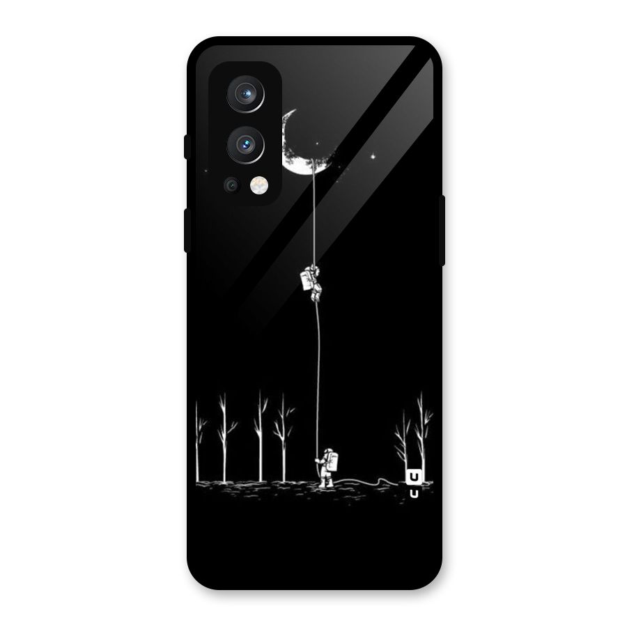 Moon Man Glass Back Case for OnePlus Nord 2 5G