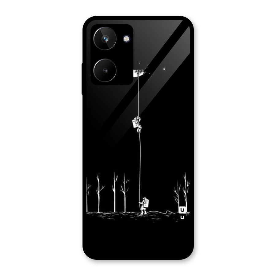 Moon Man Glass Back Case for Realme 10