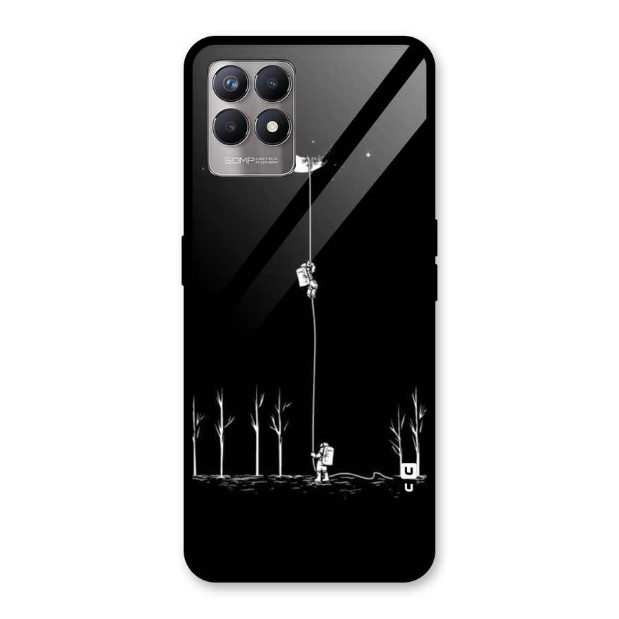 Moon Man Glass Back Case for Realme Narzo 50