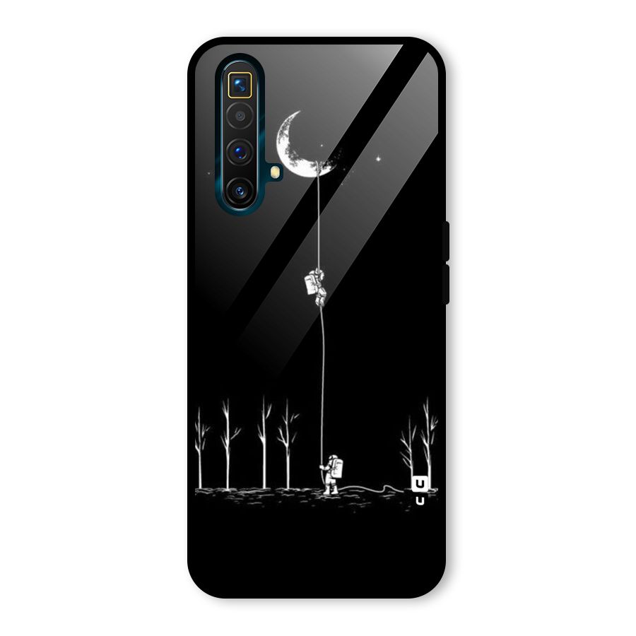 Moon Man Glass Back Case for Realme X3 SuperZoom