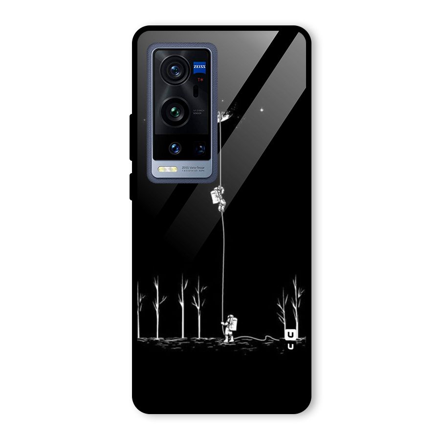 Moon Man Glass Back Case for Vivo X60 Pro Plus