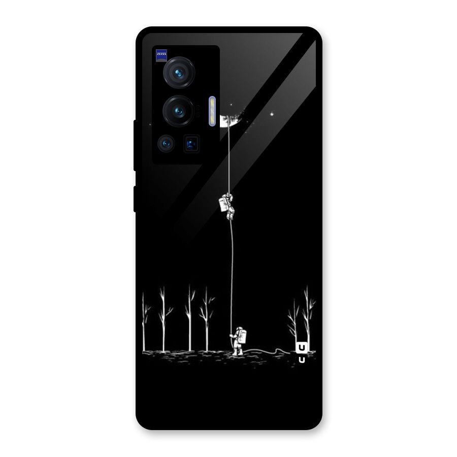 Moon Man Glass Back Case for Vivo X70 Pro