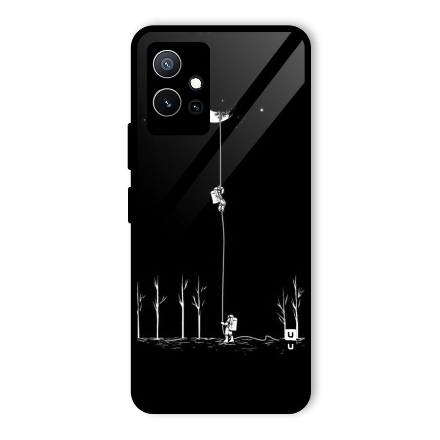 Moon Man Glass Back Case for Vivo iQOO Z6