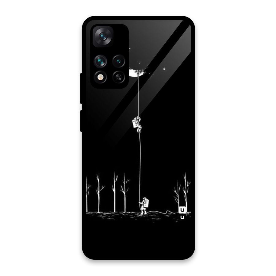 Moon Man Glass Back Case for Xiaomi 11i 5G
