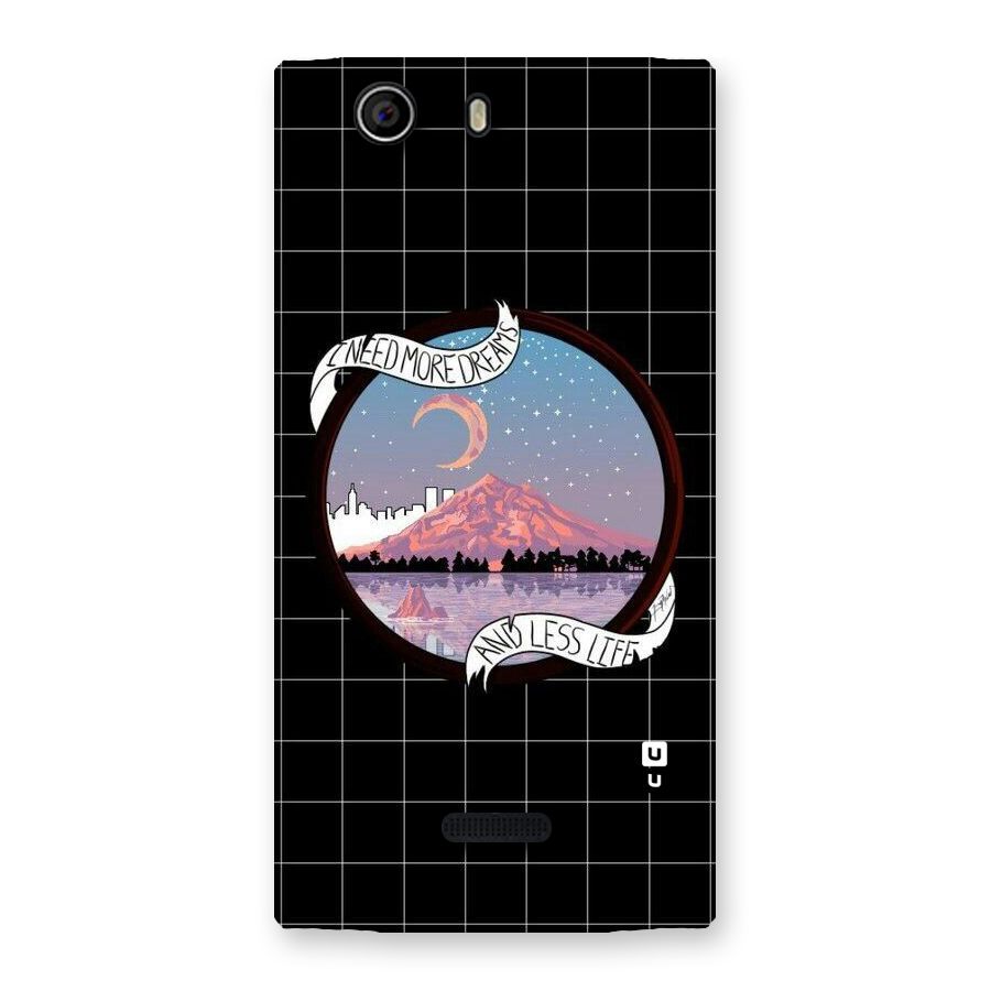 More Dreams Back Case for Canvas Nitro 2 E311