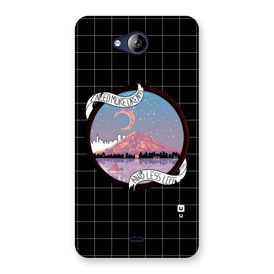 More Dreams Back Case for Canvas Play Q355