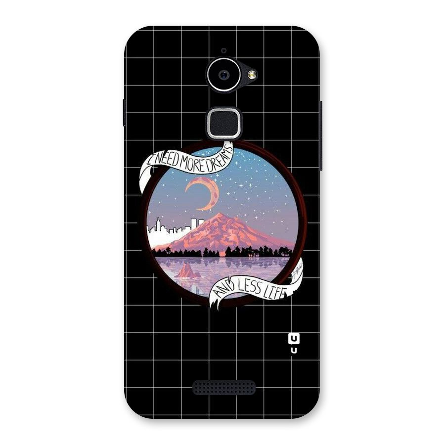 More Dreams Back Case for Coolpad Note 3 Lite