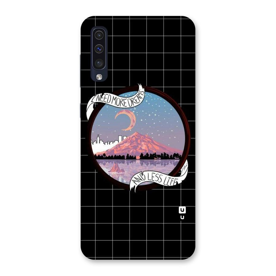 More Dreams Back Case for Galaxy A50s