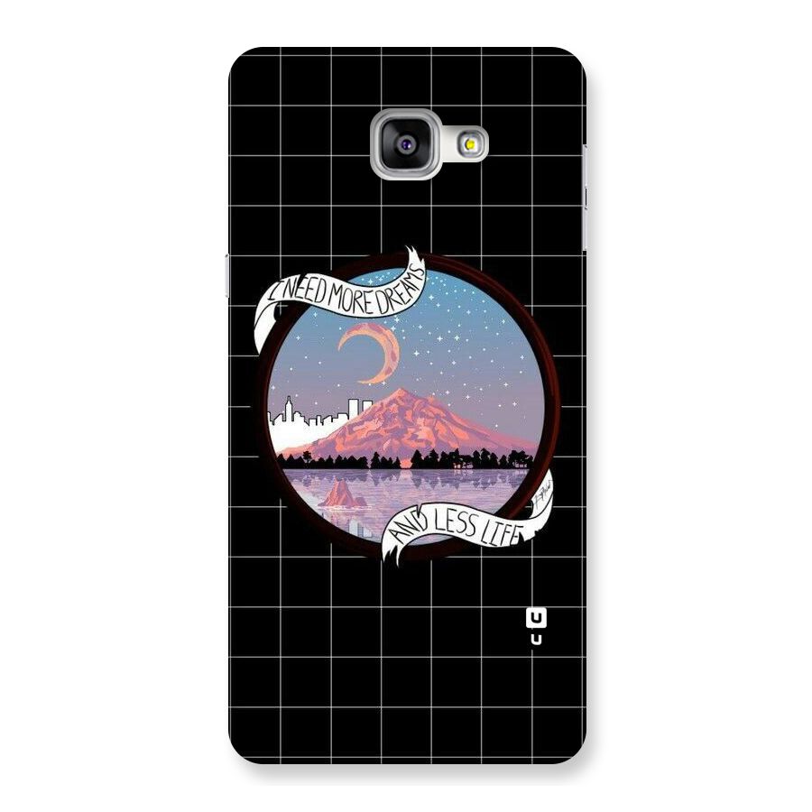More Dreams Back Case for Galaxy A9