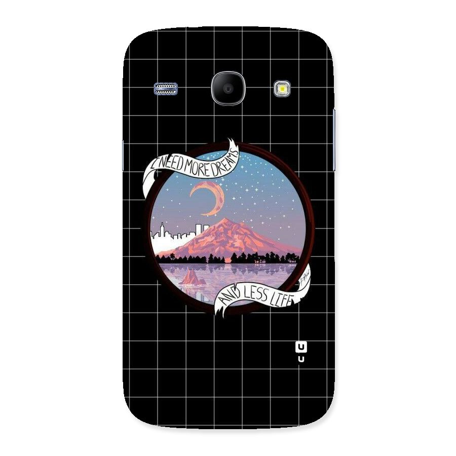 More Dreams Back Case for Galaxy Core