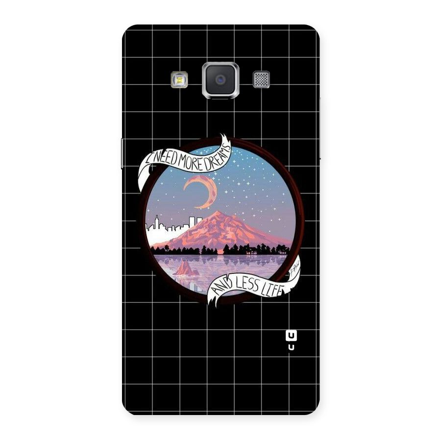 More Dreams Back Case for Galaxy Grand Max