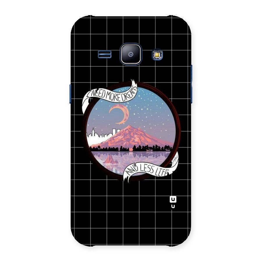 More Dreams Back Case for Galaxy J1