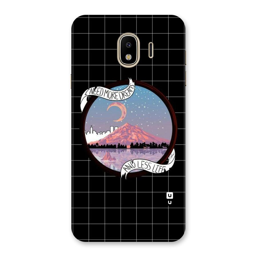 More Dreams Back Case for Galaxy J4