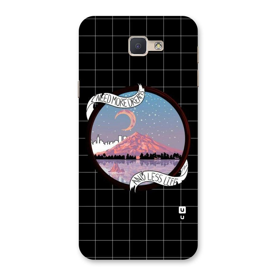 More Dreams Back Case for Galaxy J5 Prime