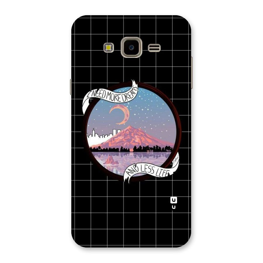 More Dreams Back Case for Galaxy J7 Nxt