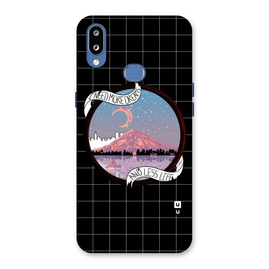 More Dreams Back Case for Galaxy M01s