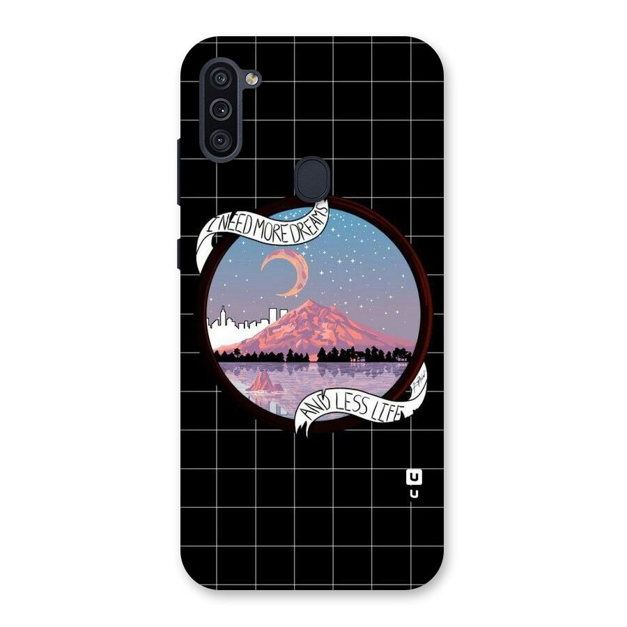 More Dreams Back Case for Galaxy M11