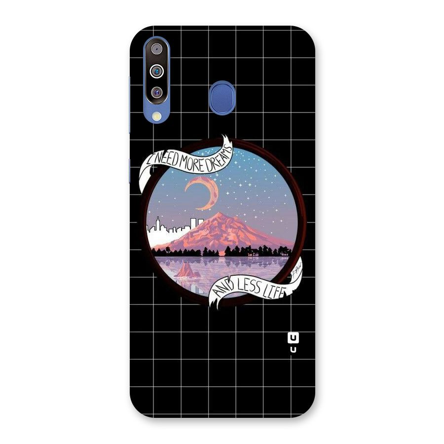 More Dreams Back Case for Galaxy M30