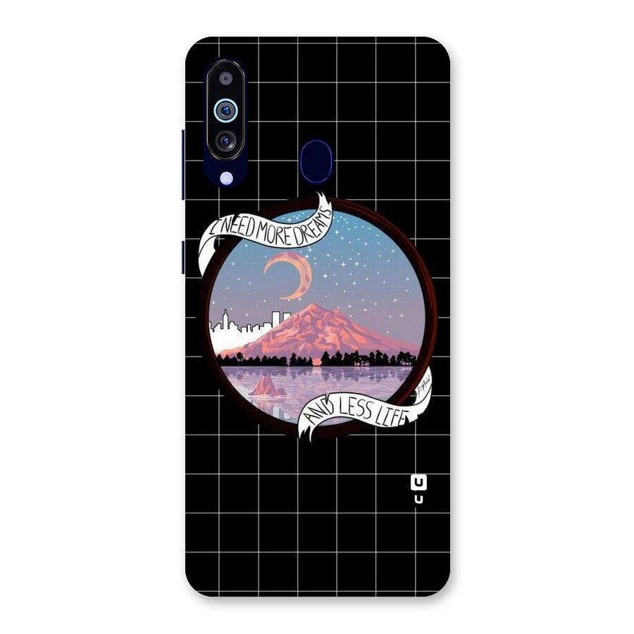 More Dreams Back Case for Galaxy M40