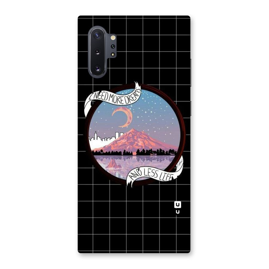 More Dreams Back Case for Galaxy Note 10 Plus