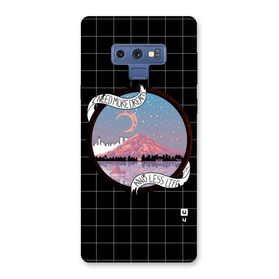 More Dreams Back Case for Galaxy Note 9