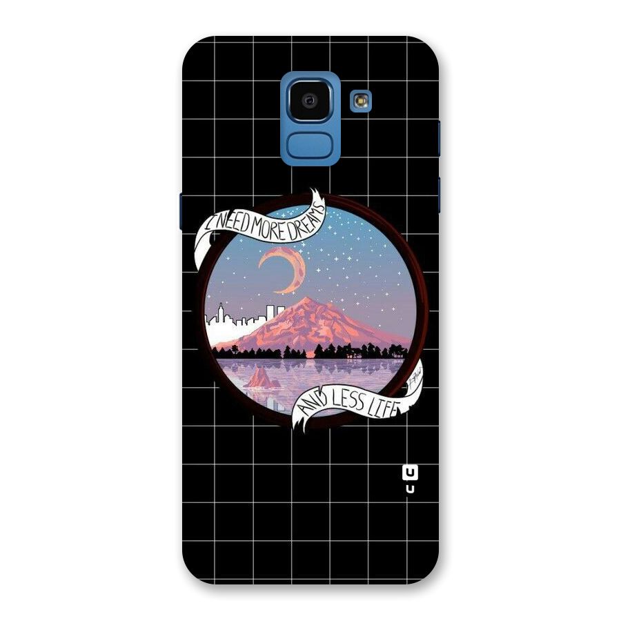 More Dreams Back Case for Galaxy On6