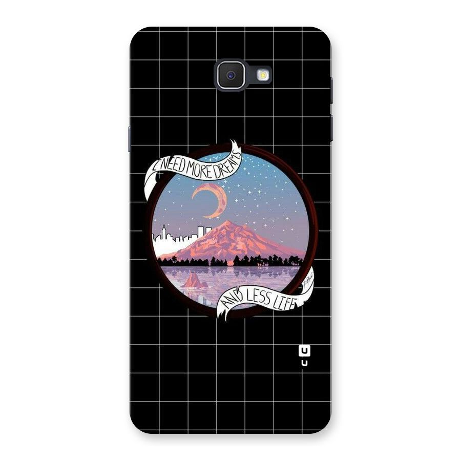 More Dreams Back Case for Galaxy On7 2016
