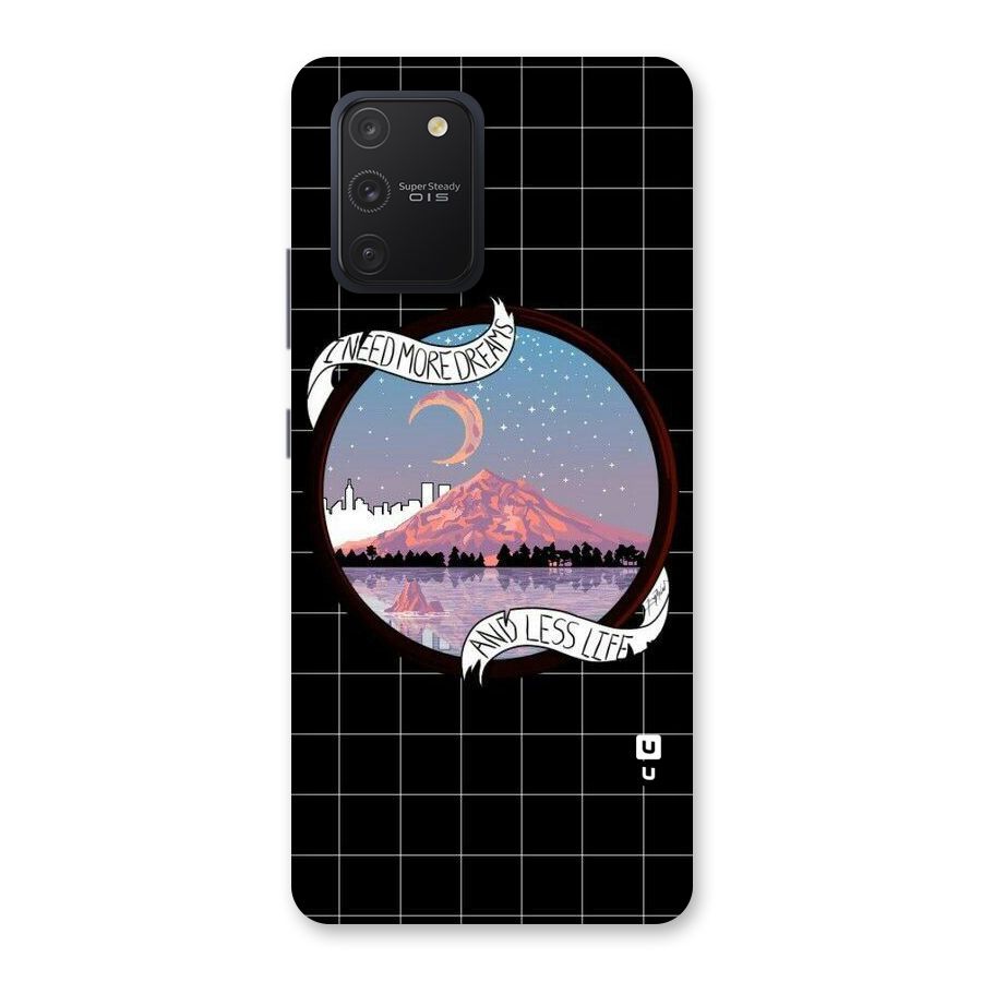 More Dreams Back Case for Galaxy S10 Lite