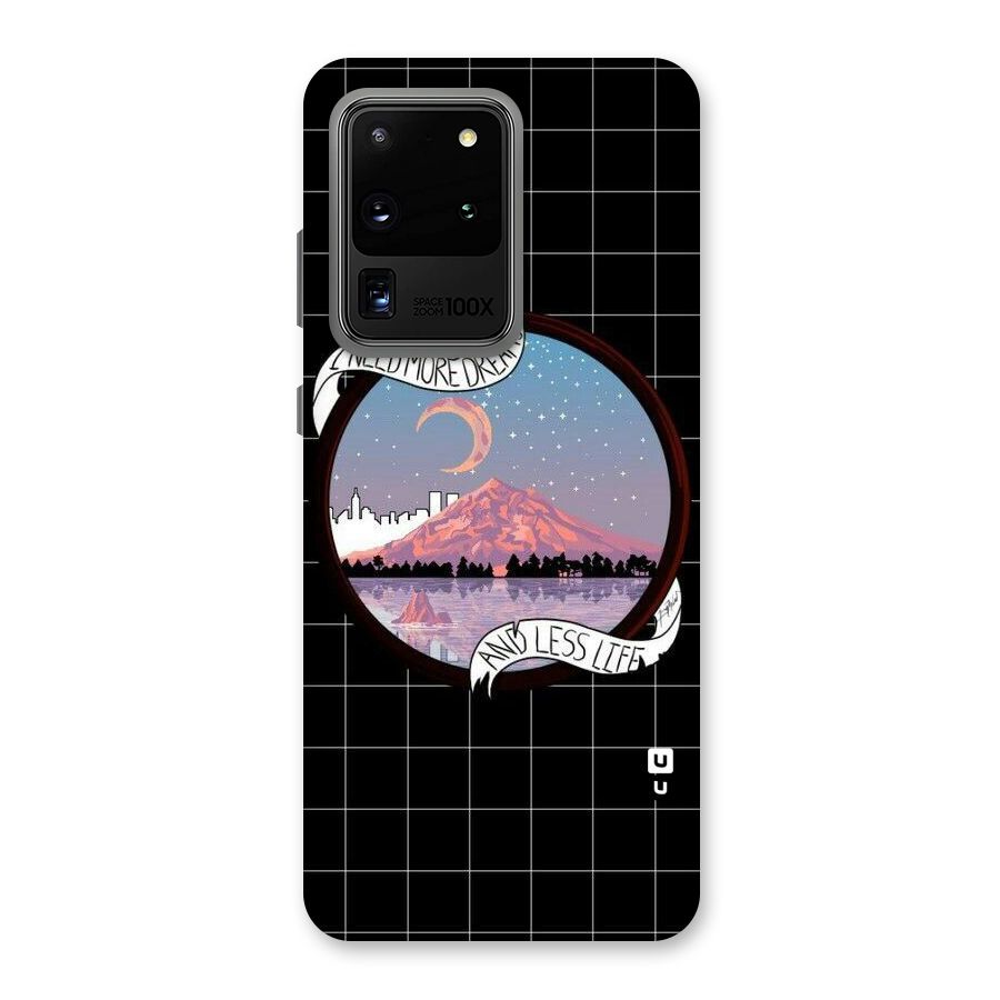 More Dreams Back Case for Galaxy S20 Ultra