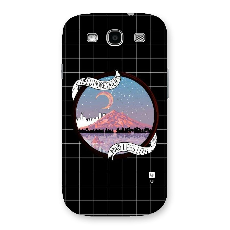 More Dreams Back Case for Galaxy S3
