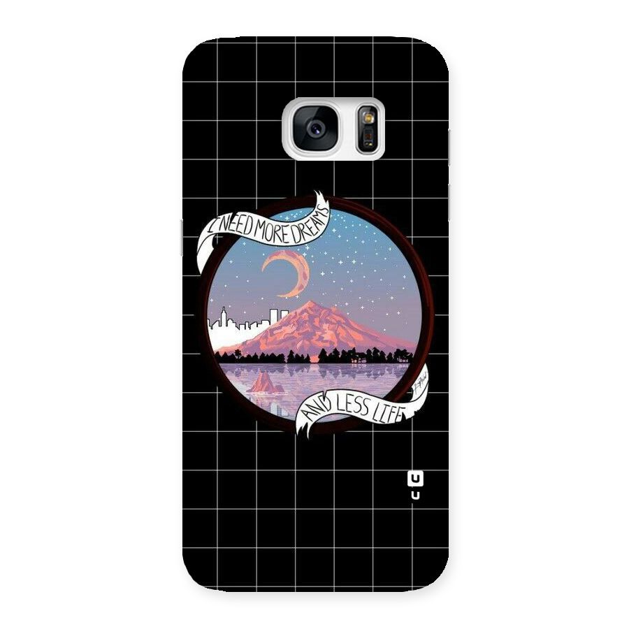 More Dreams Back Case for Galaxy S7 Edge