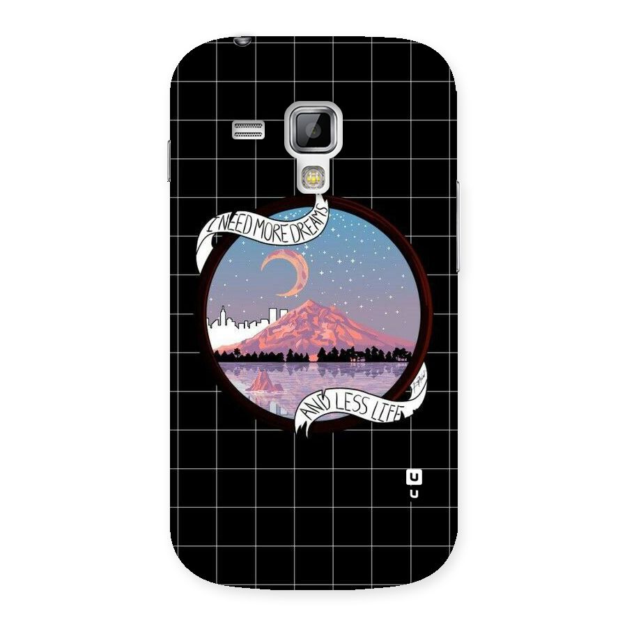 More Dreams Back Case for Galaxy S Duos