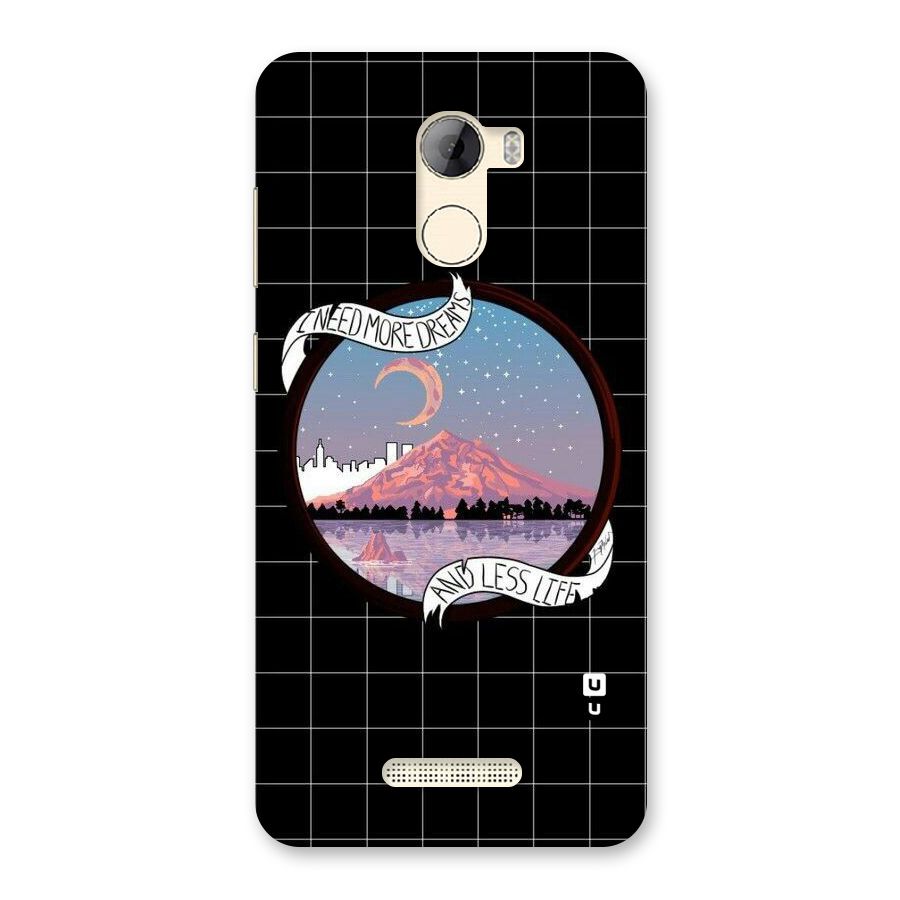 More Dreams Back Case for Gionee A1 LIte