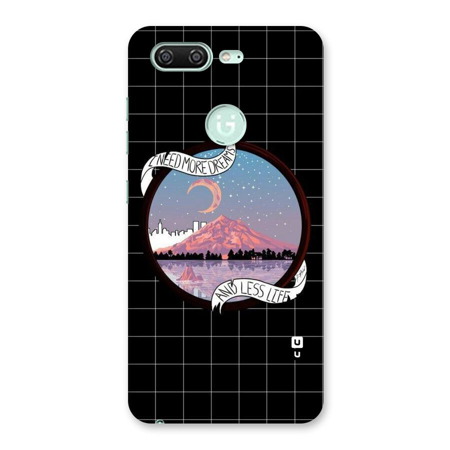 More Dreams Back Case for Gionee S10