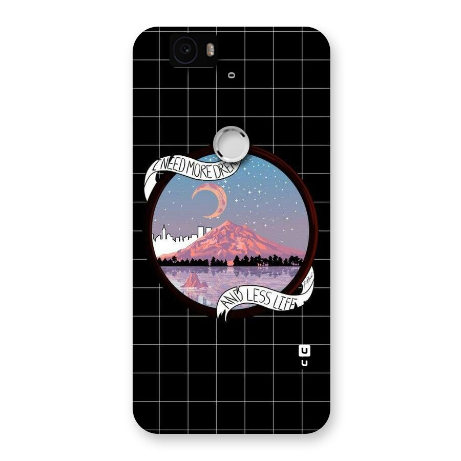 More Dreams Back Case for Google Nexus-6P