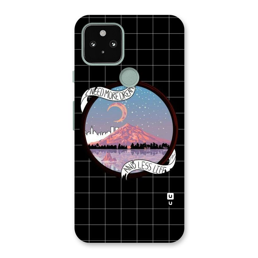 More Dreams Back Case for Google Pixel 5
