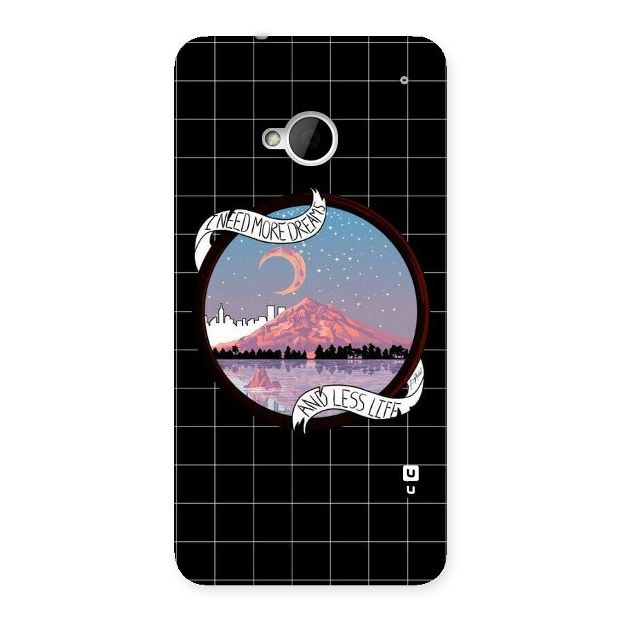 More Dreams Back Case for HTC One M7