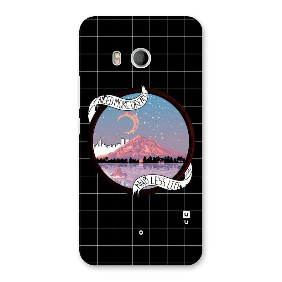 More Dreams Back Case for HTC U11