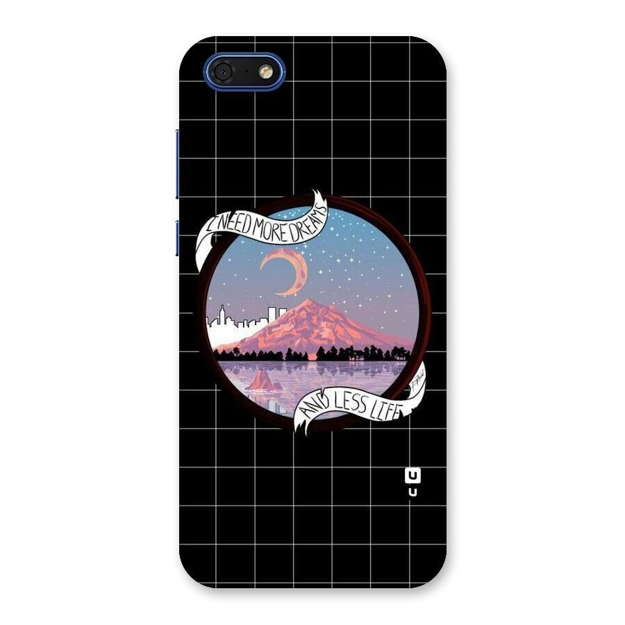 More Dreams Back Case for Honor 7s