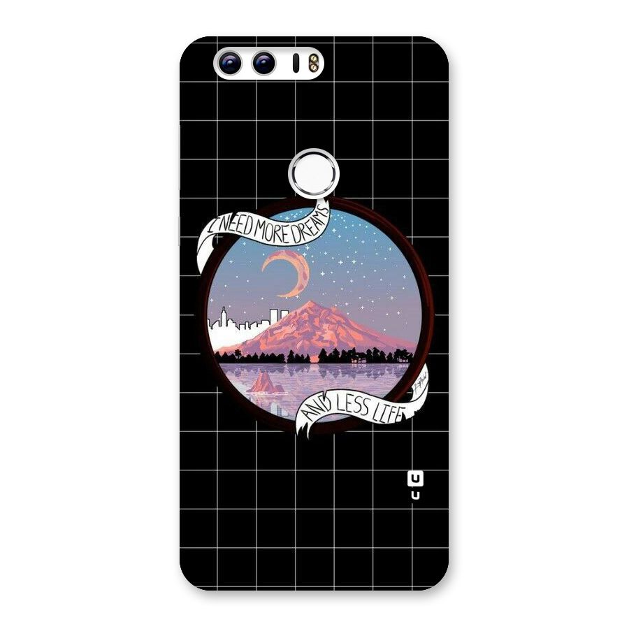 More Dreams Back Case for Honor 8
