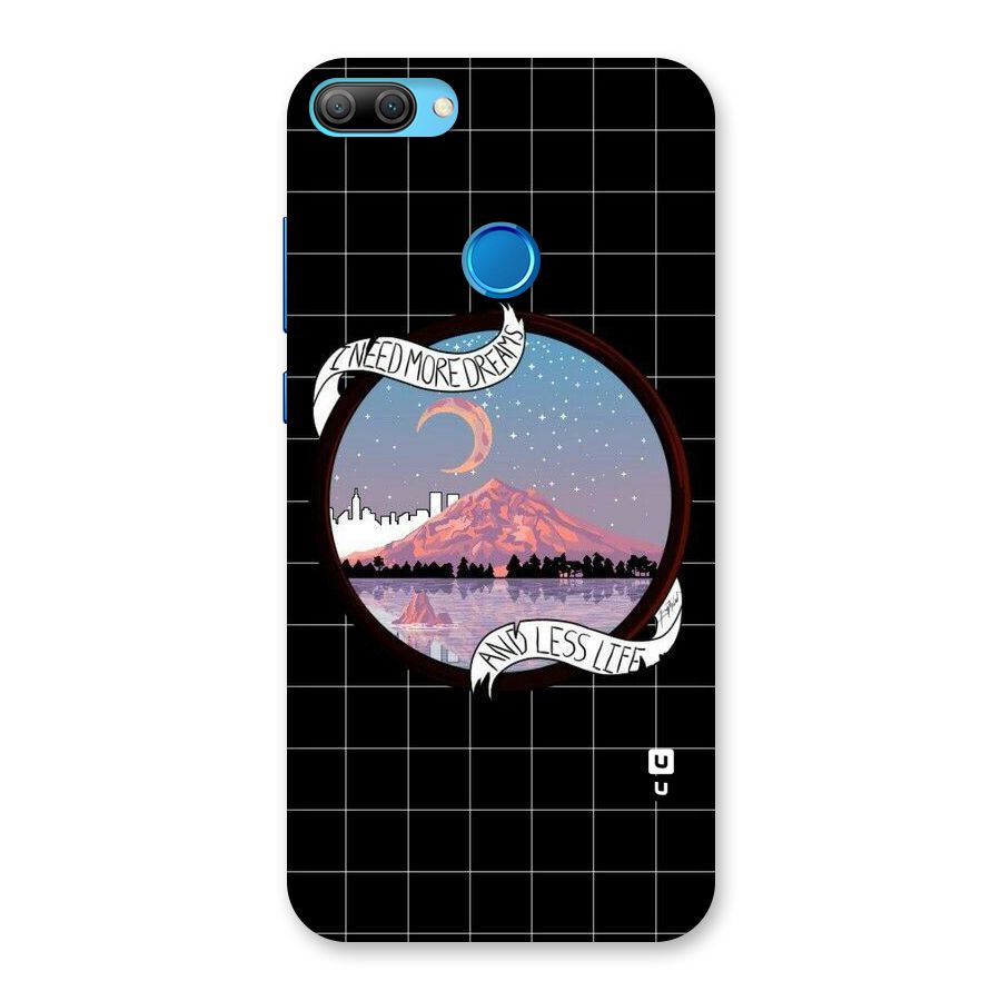 More Dreams Back Case for Honor 9N