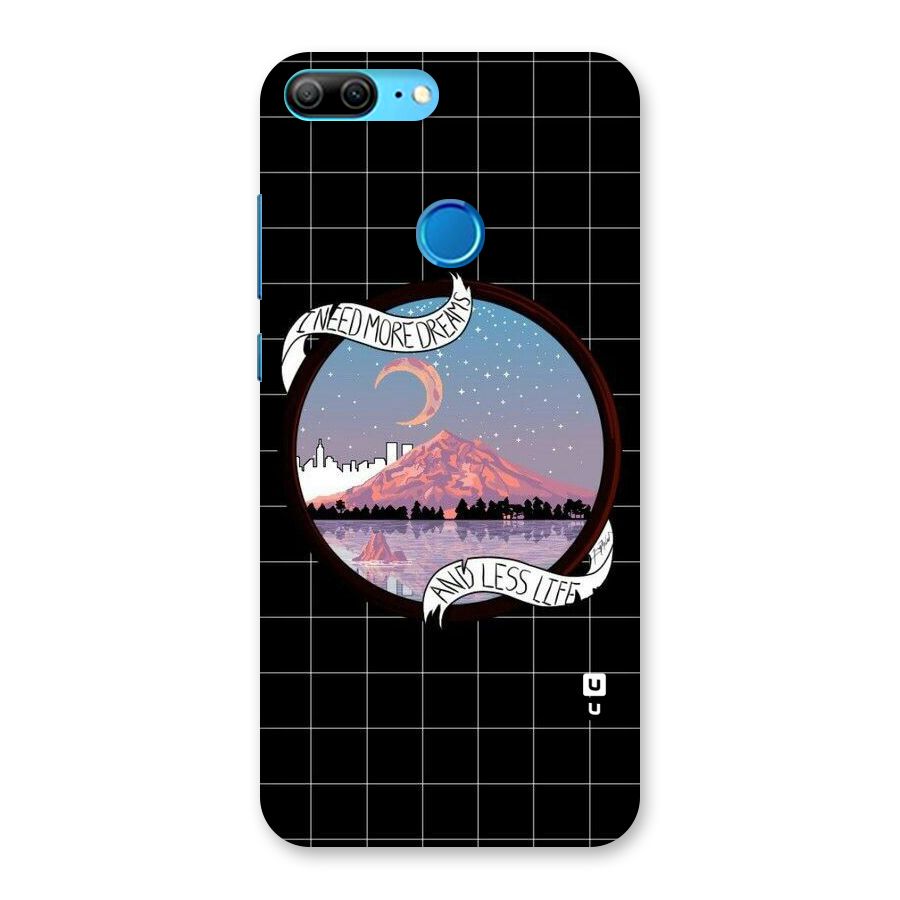 More Dreams Back Case for Honor 9 Lite