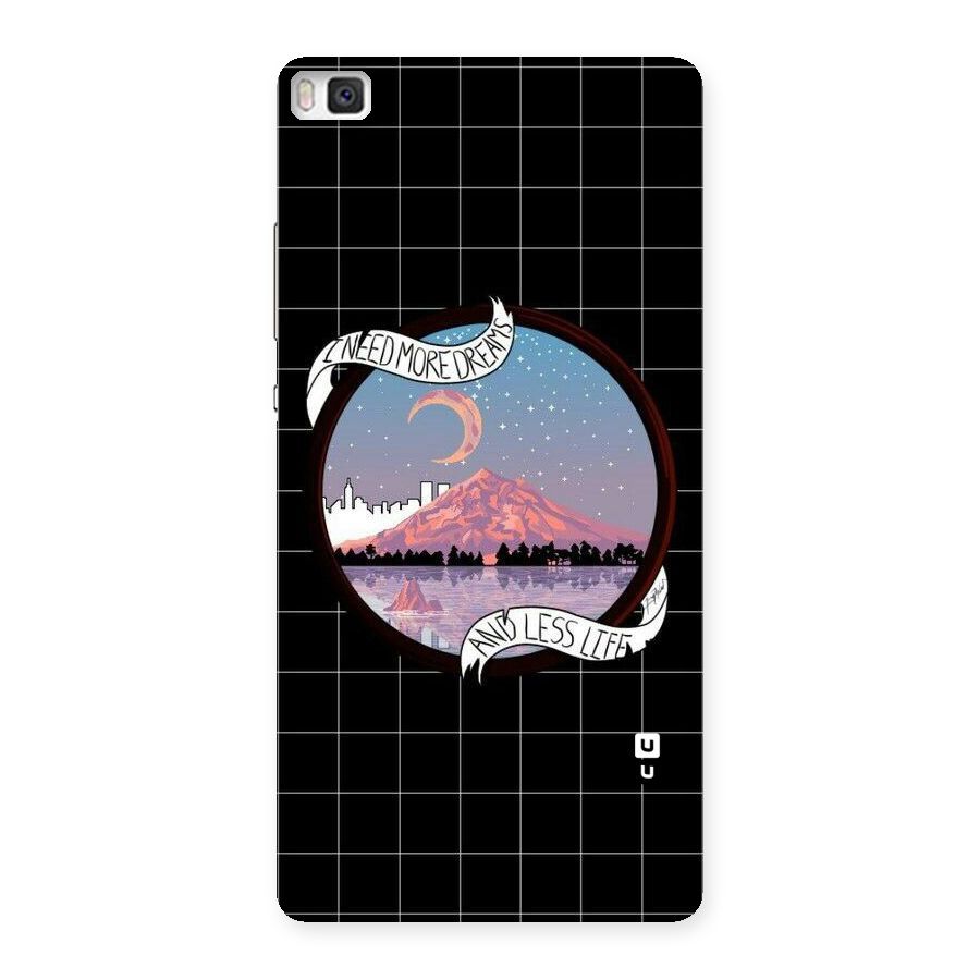 More Dreams Back Case for Huawei P8
