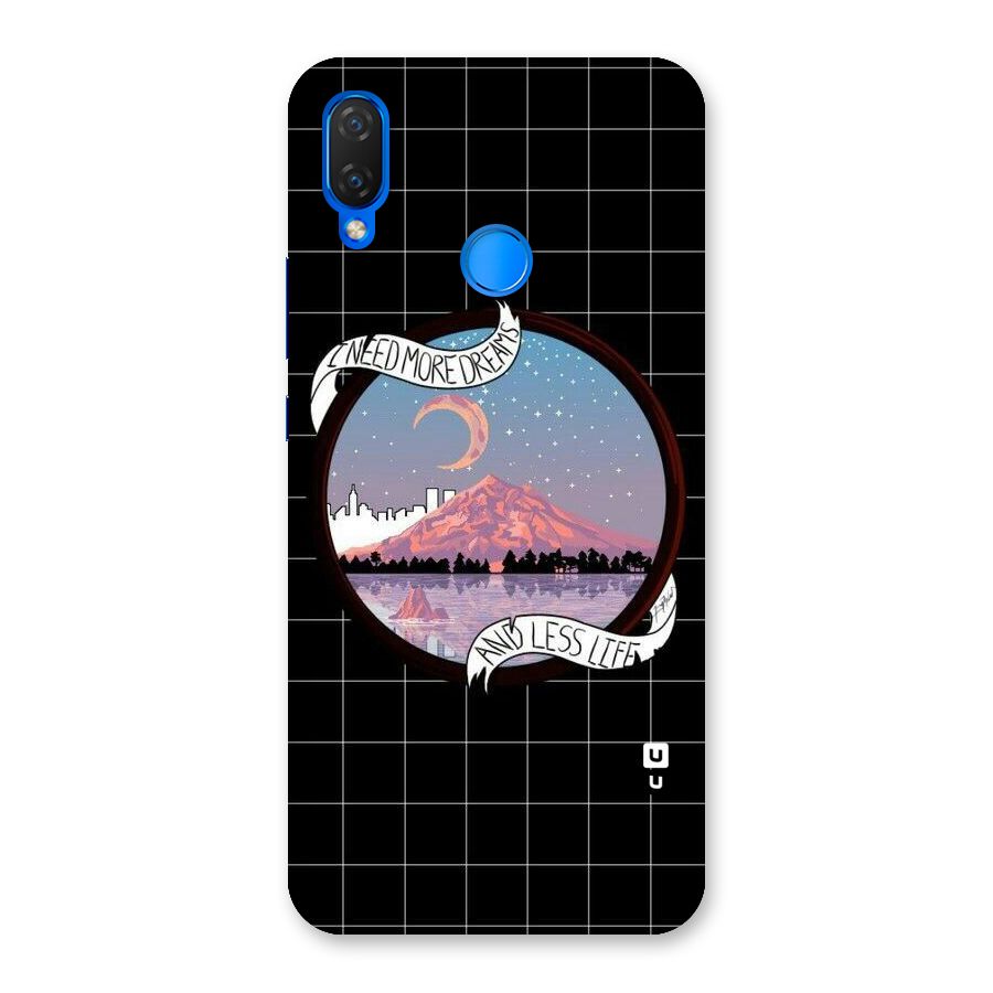 More Dreams Back Case for Huawei P Smart+