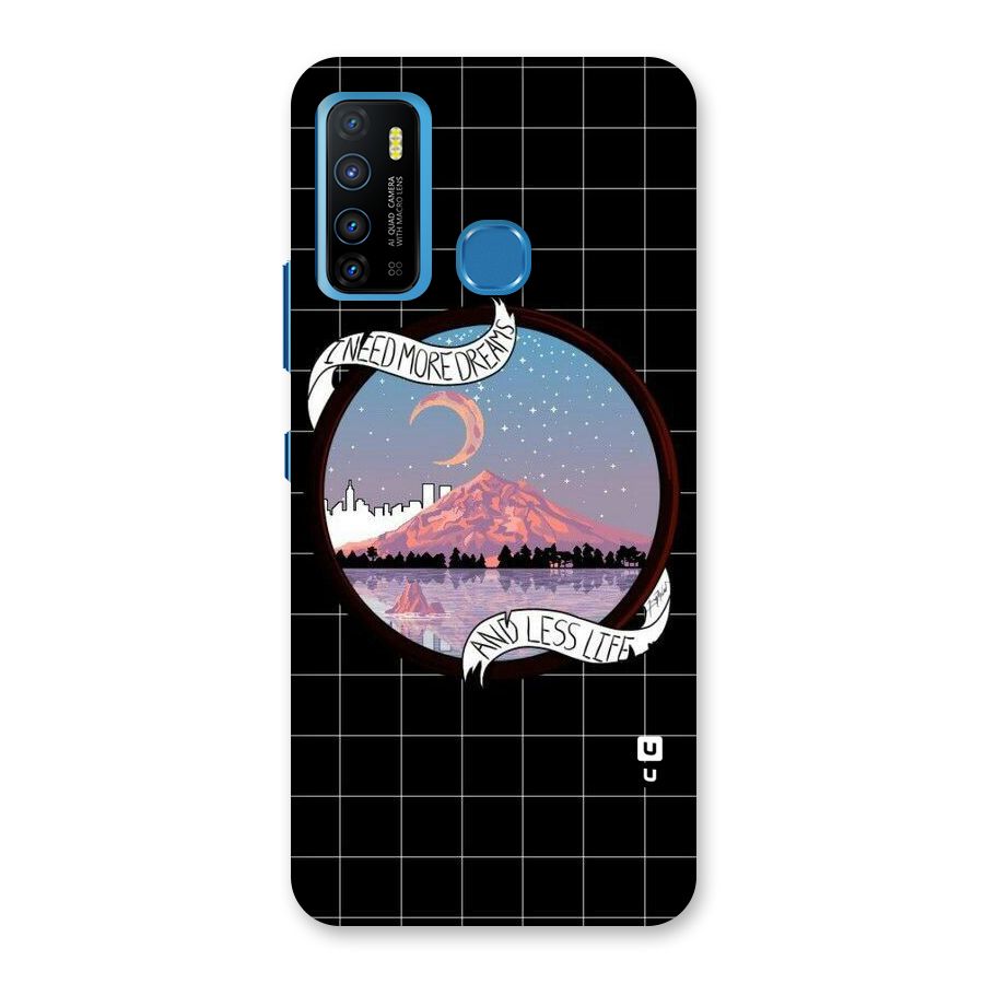 More Dreams Back Case for Infinix Hot 9