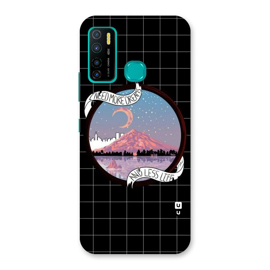 More Dreams Back Case for Infinix Hot 9 Pro