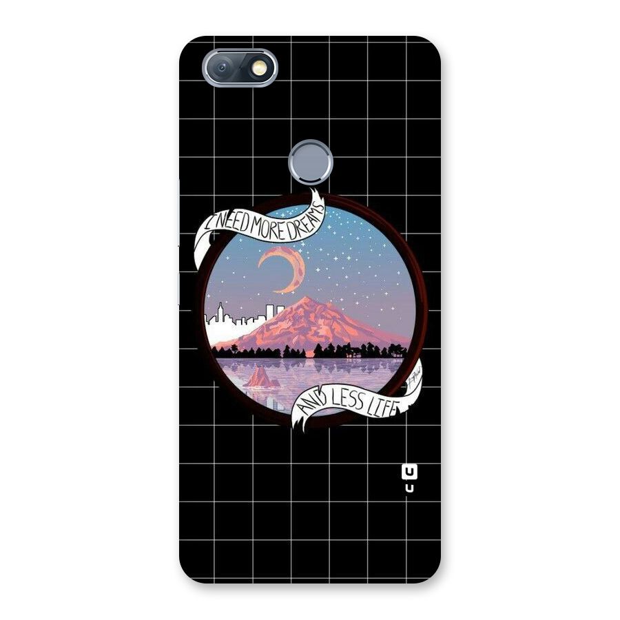 More Dreams Back Case for Infinix Note 5