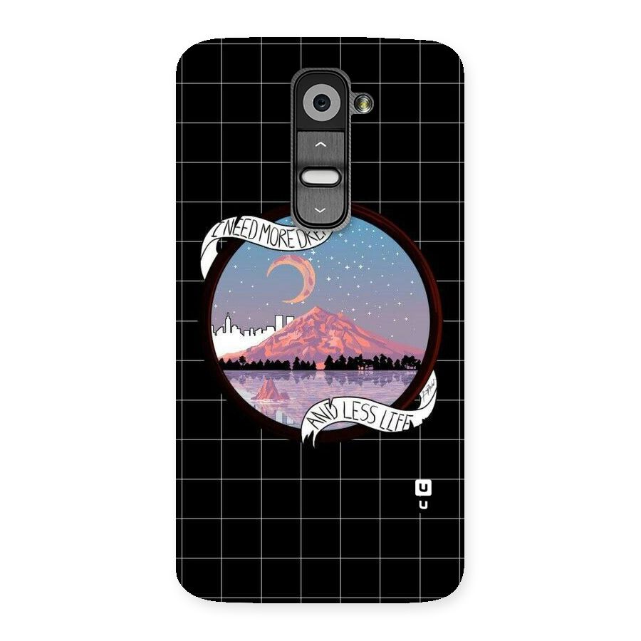 More Dreams Back Case for LG G2
