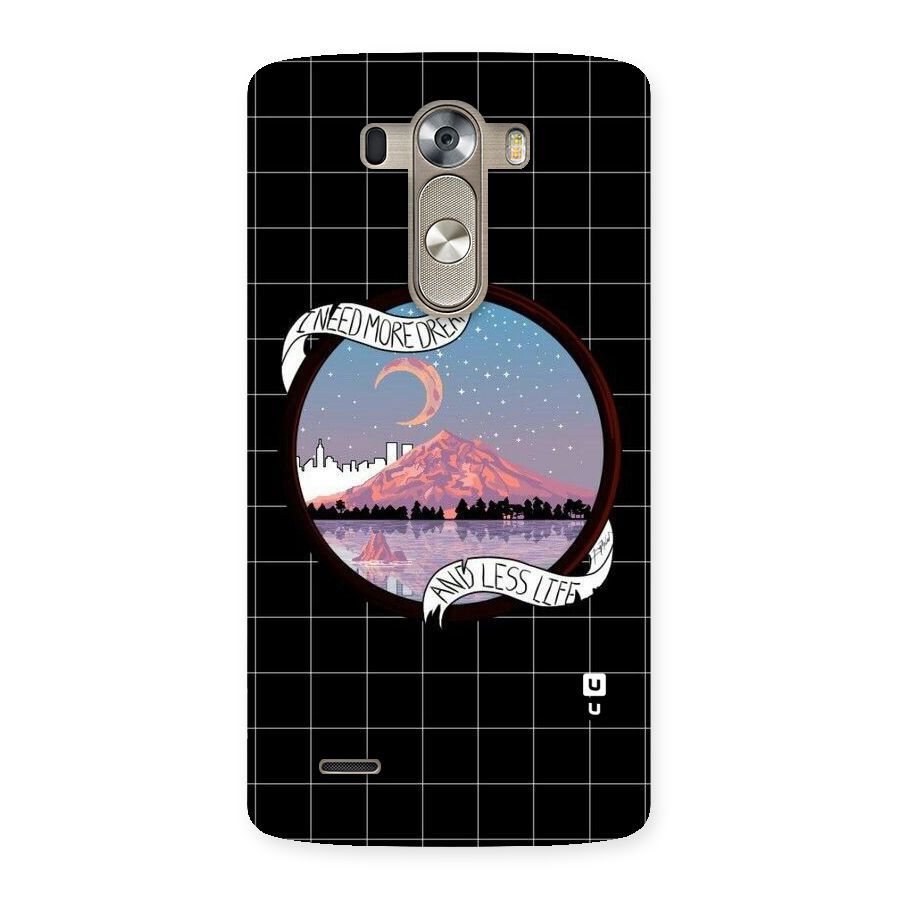 More Dreams Back Case for LG G3