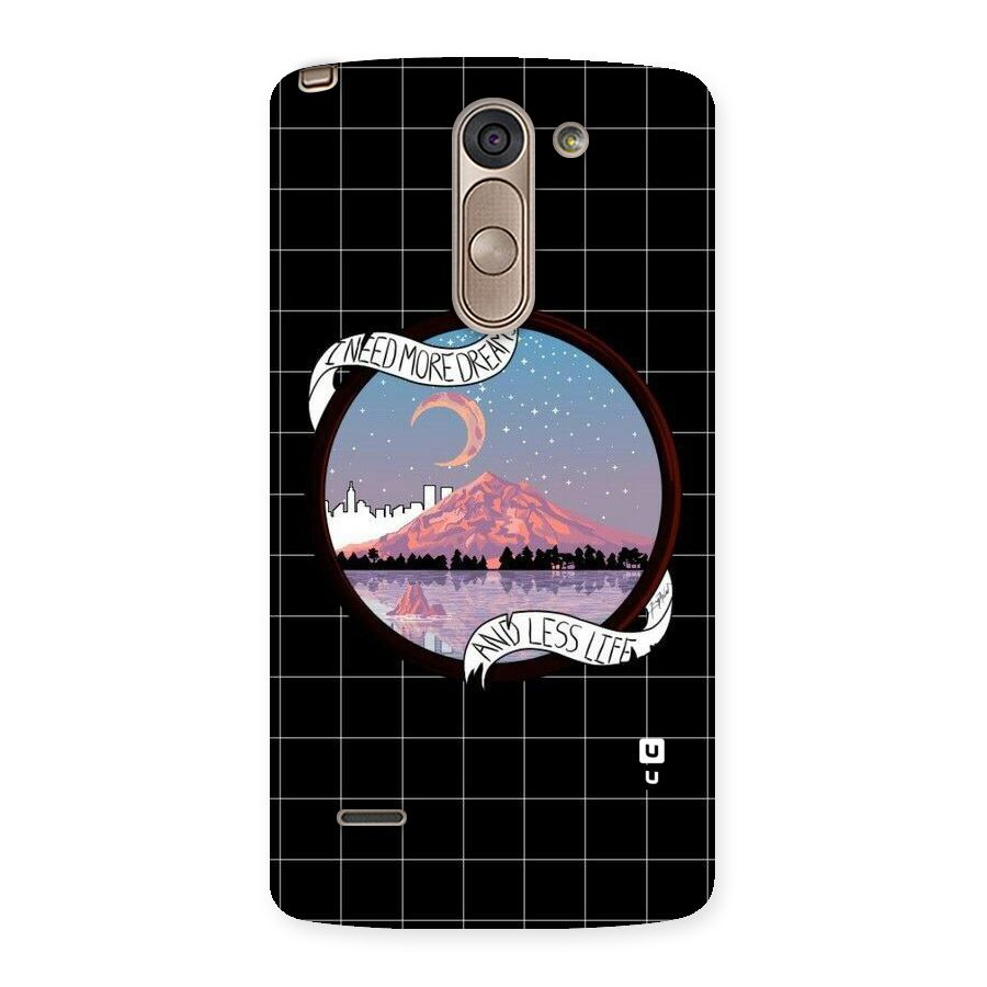More Dreams Back Case for LG G3 Stylus